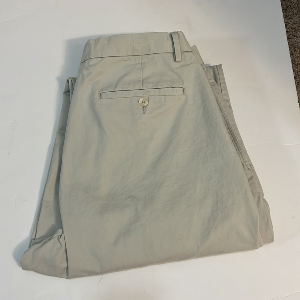 Breakwater Cotton Chino Pants Men’s 34W x32L Light Cream